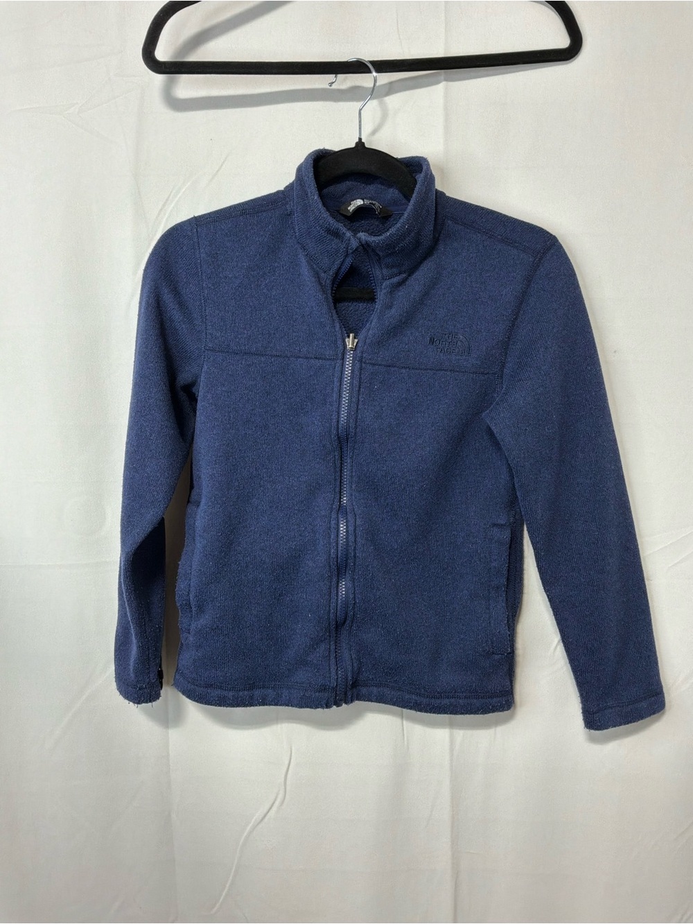 The North Face Kids Blue Full-Zip Puffer Jacket